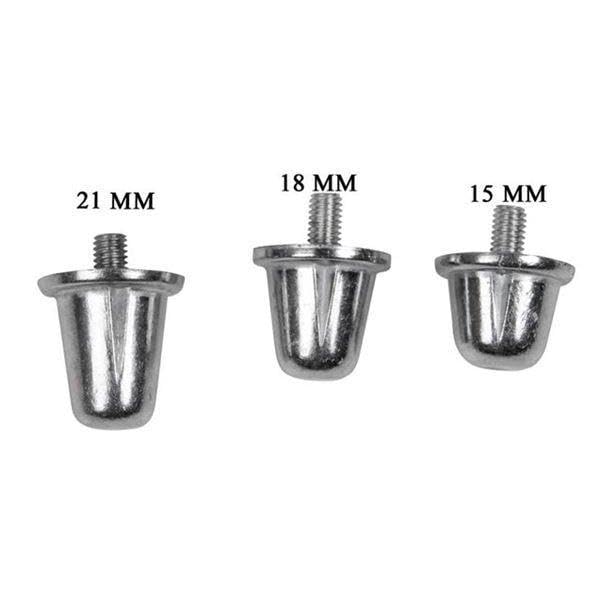Rugby Imports 15mm short studs suited for average to firm ground traction
