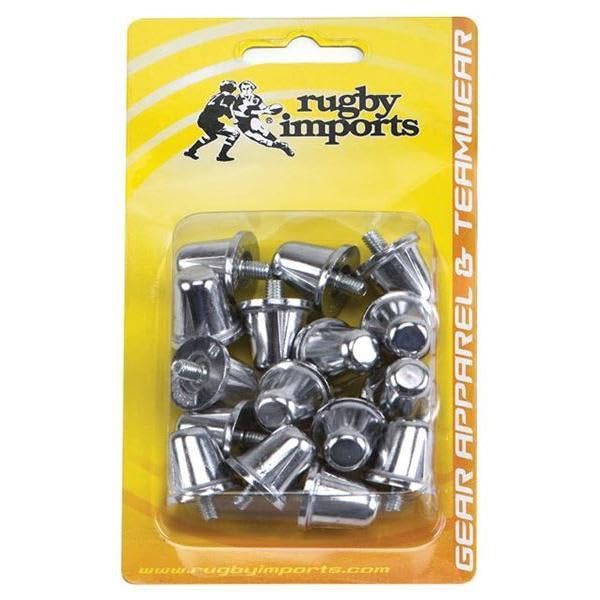Rugby Imports 21mm extra-long soft-ground studs for deep grip on muddy pitches
