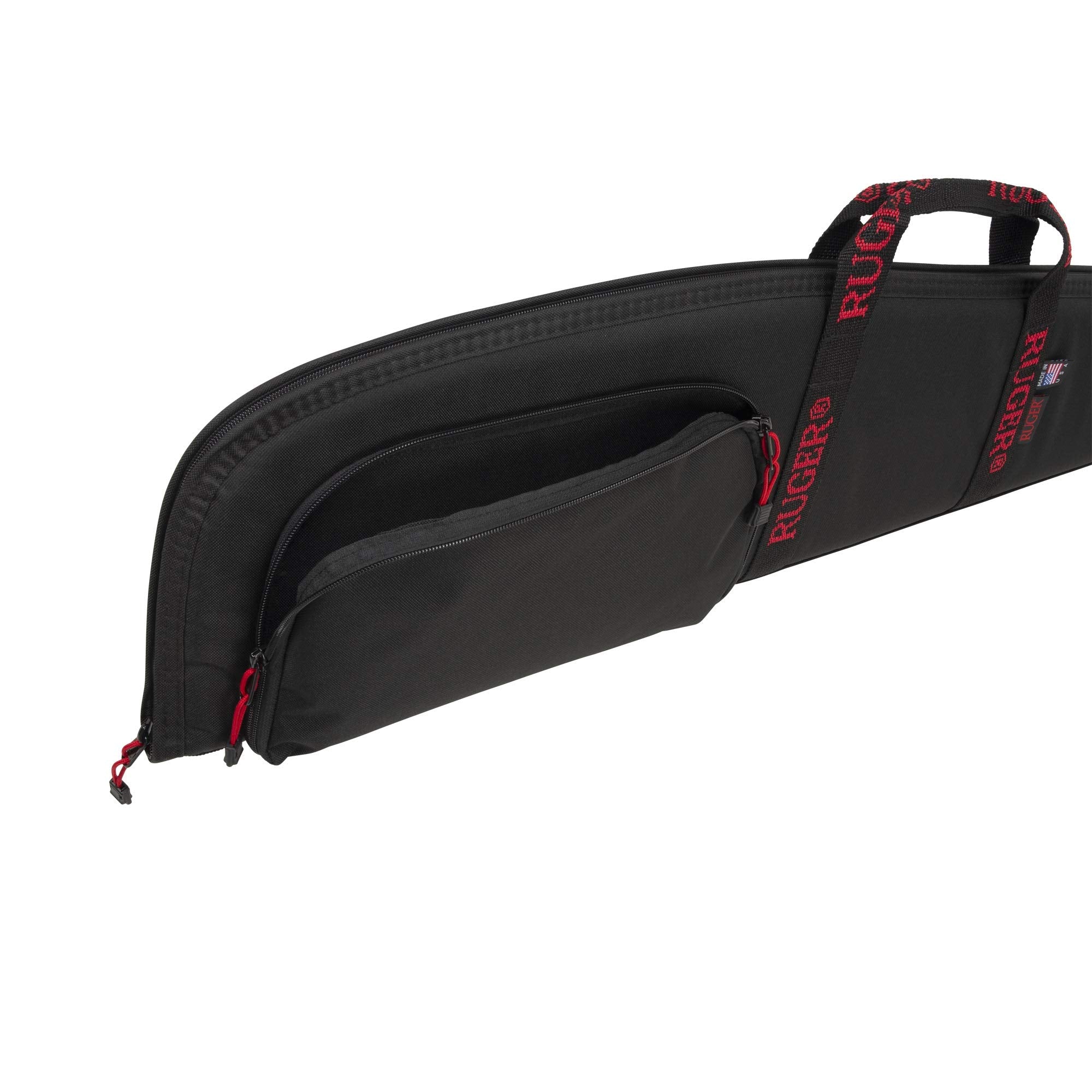 Ruger rifle case interior with protective lining