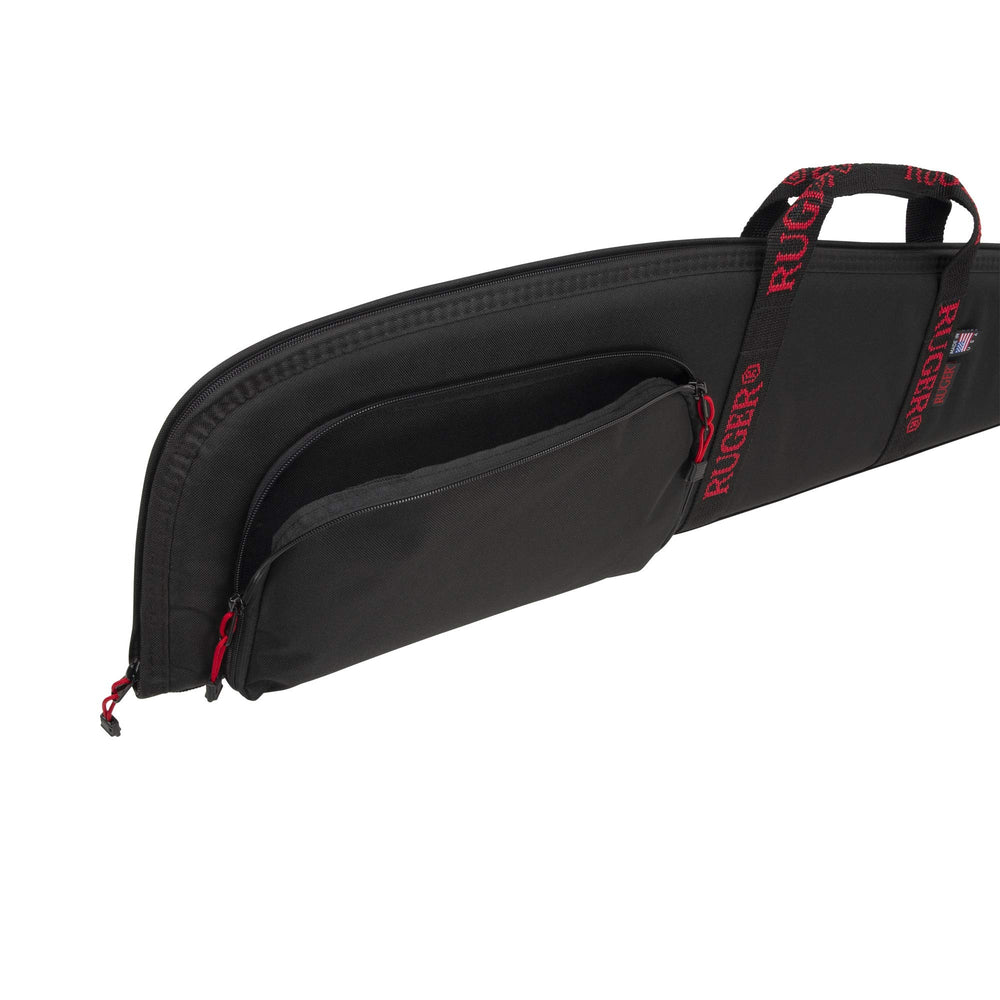 Ruger rifle case interior with protective lining