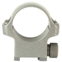Ruger Standard Ring 1-Inch Medium 4KTG side view highlights secure mounting and durable design.