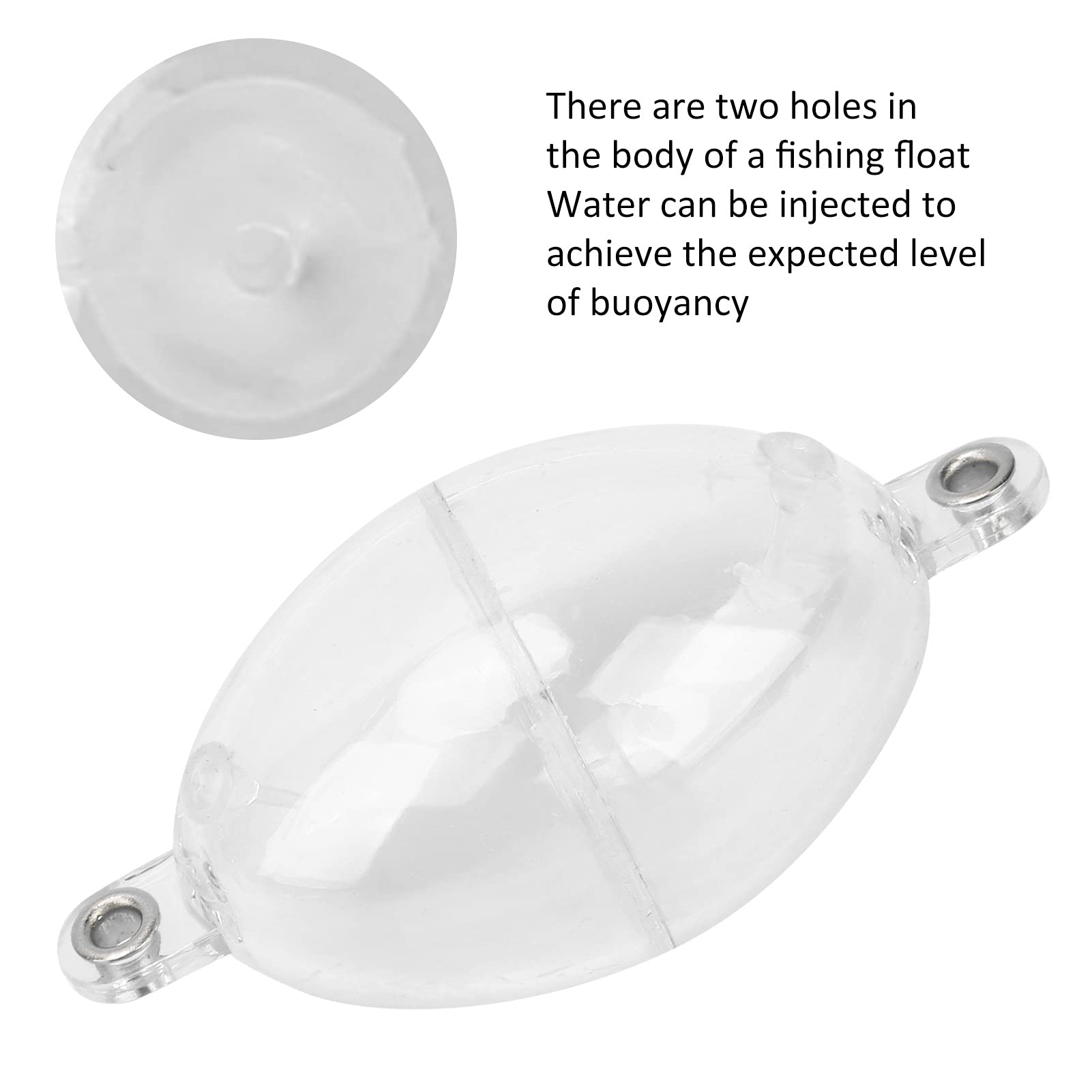 Ruining oval float design suitable for sea, river, lake, and pond fishing