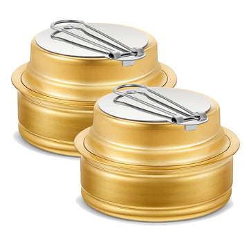Ruitutedianzi brass alcohol stove top with O-ring cap for fuel sealing