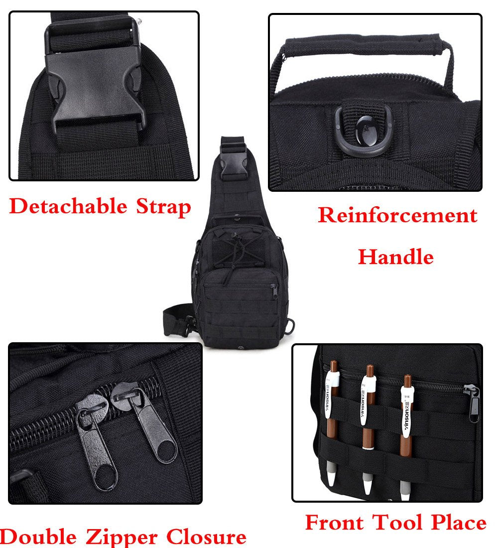 Rullar ACU camouflage pattern; outdoors-friendly look with practical carry options.