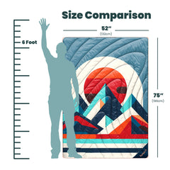 Rumpl Original Puffy Blanket compact-pack image signals easy packing and portability