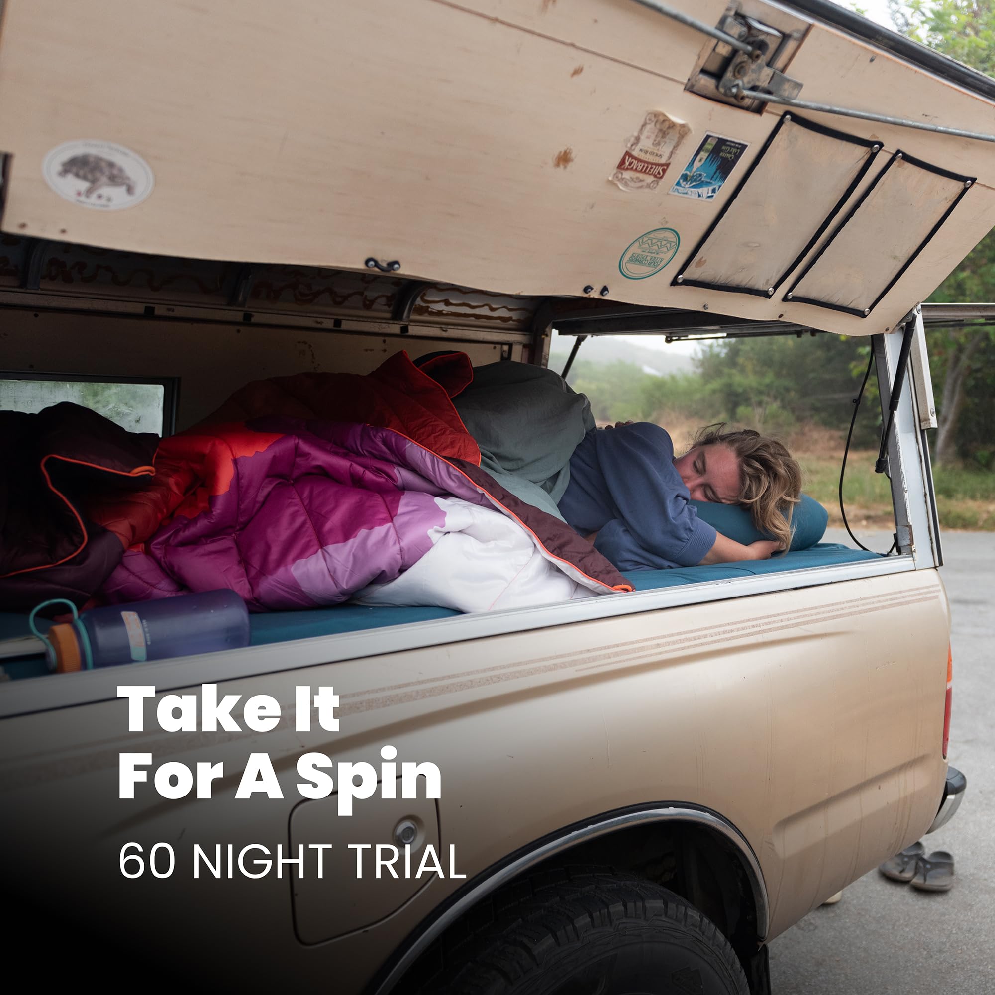Rumpl Original Puffy Blanket is machine washable for easy care