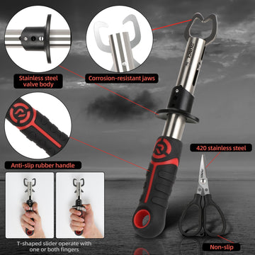RUNCL fish lip gripper with EVA grip
