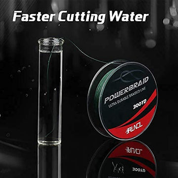 RUNCL PowerBraid casting distance test demonstrates longer, smoother casts.