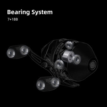 RUNCL Spincast right-side view emphasizes smooth drag control and grip.