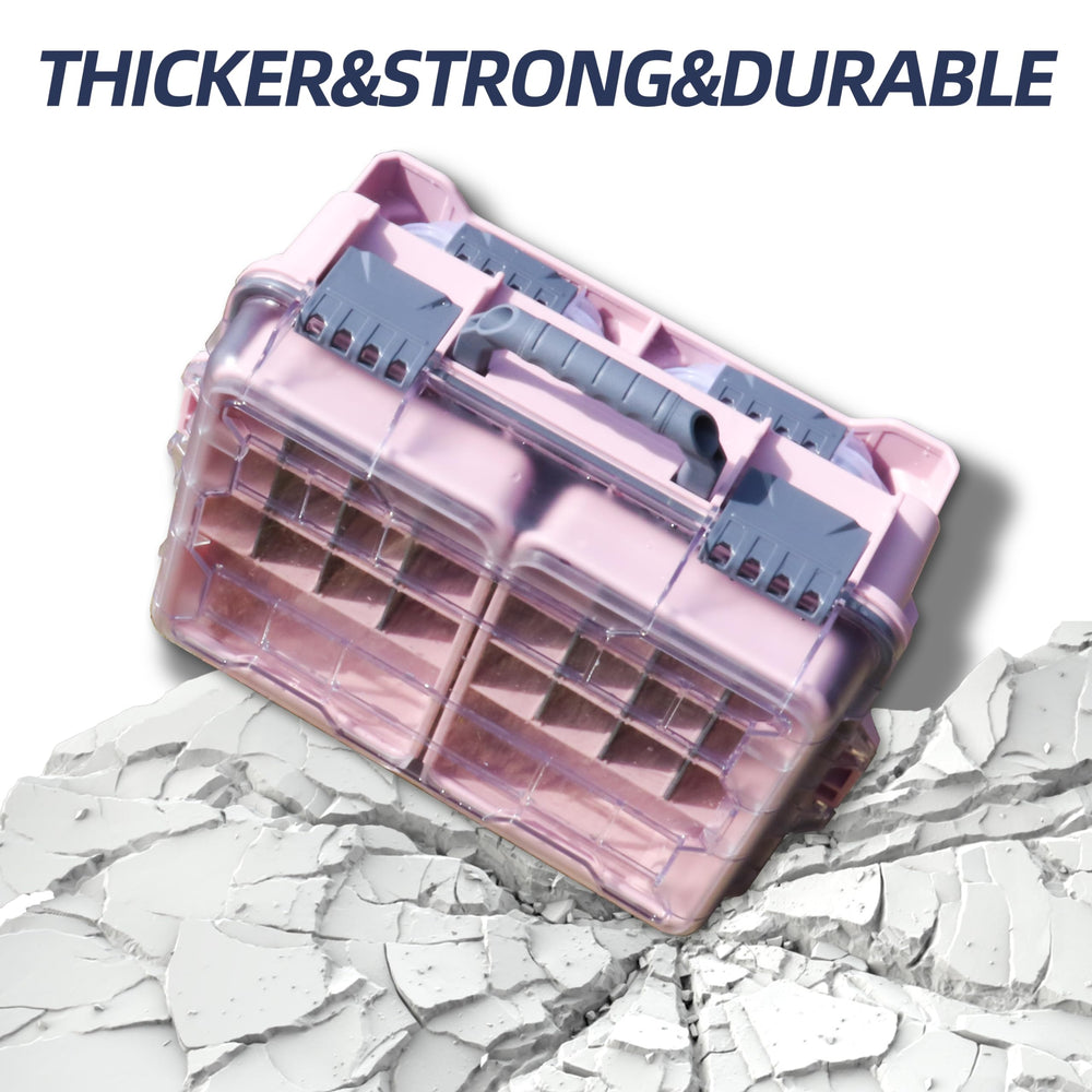 Sturdy durable tackle box suitable for boat or shore