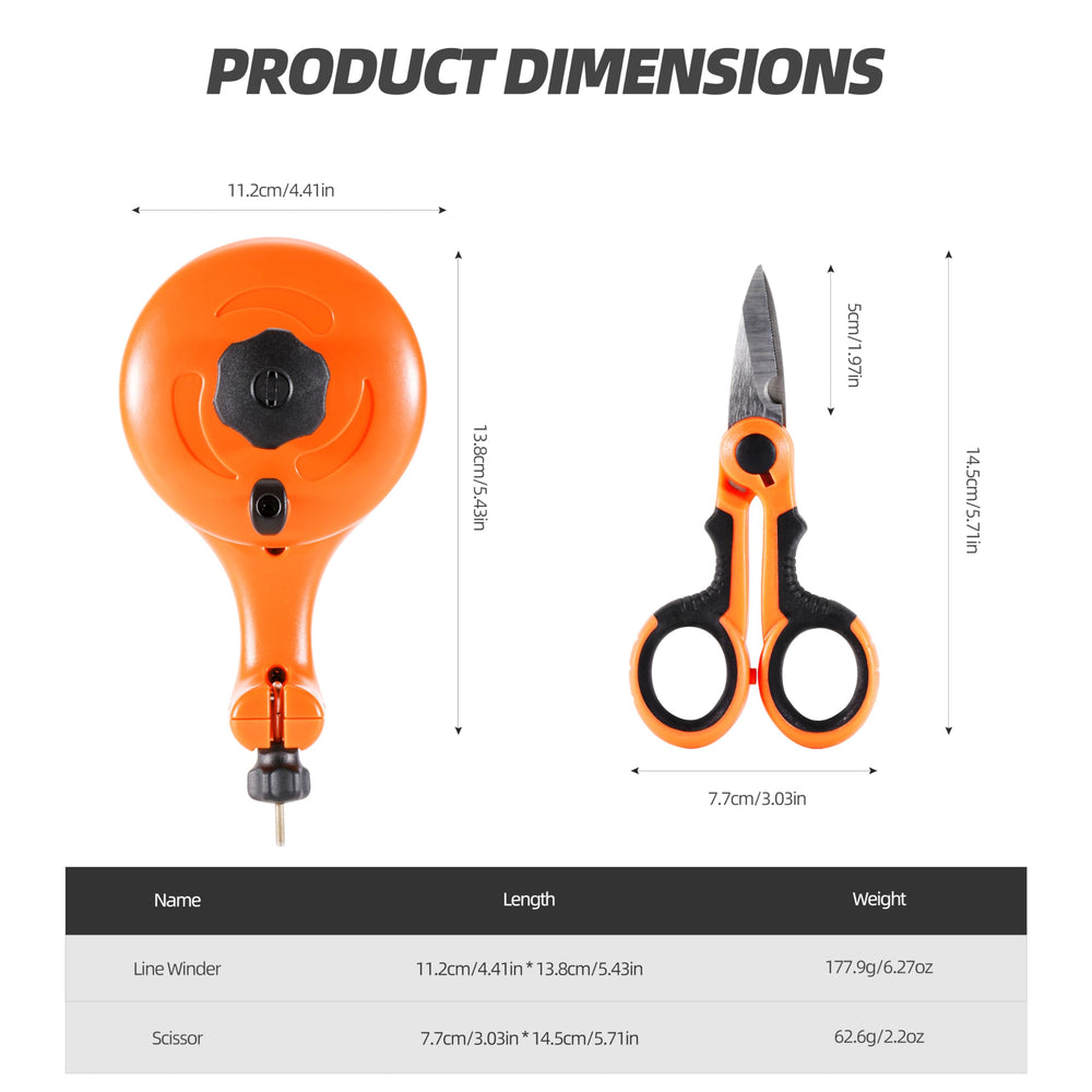 Dual function winder and remover feature
