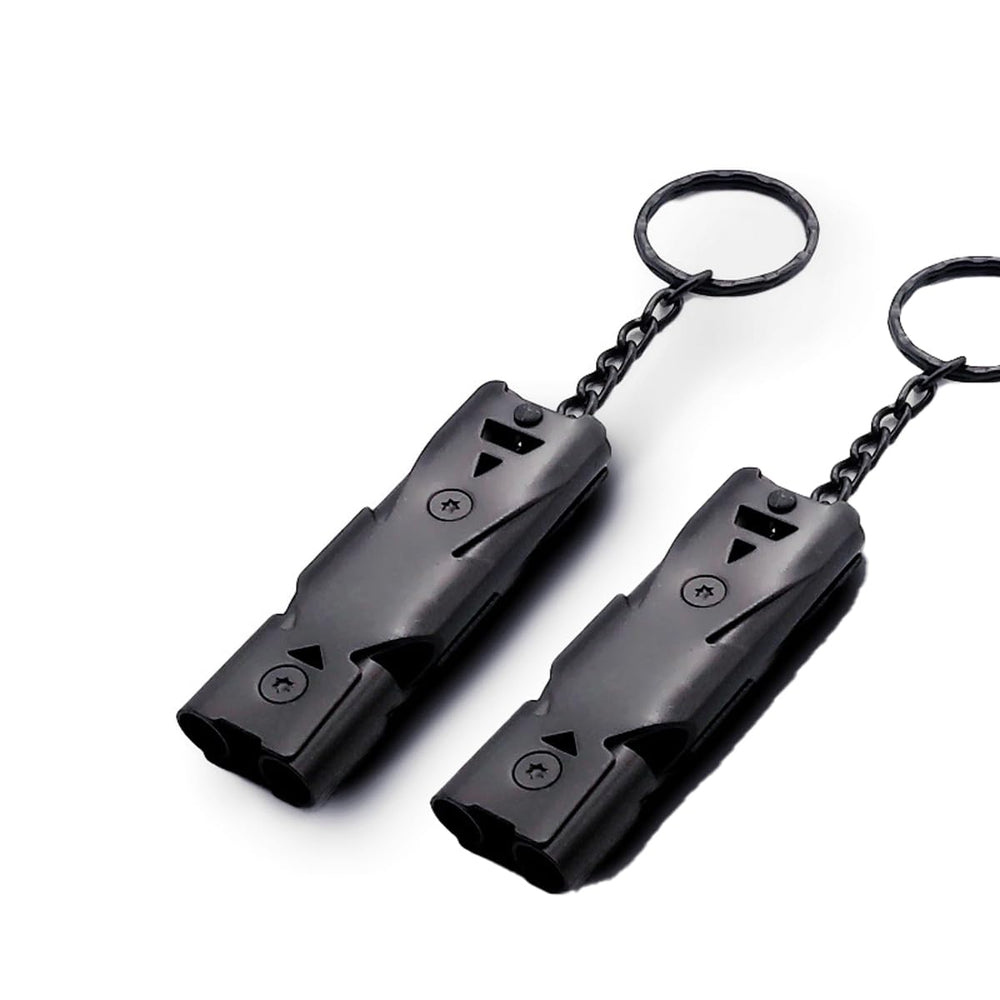 Rungeasini emergency whistle 2-pack ready for outdoor signaling