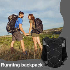 Runner Vest lightweight nylon fabric for breathable comfort on the move.