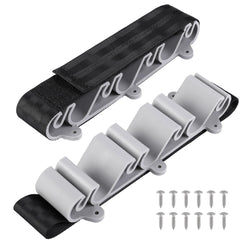 RunNico 2-Pack Boating Vertical Fishing Rod Holders mounted on boat deck