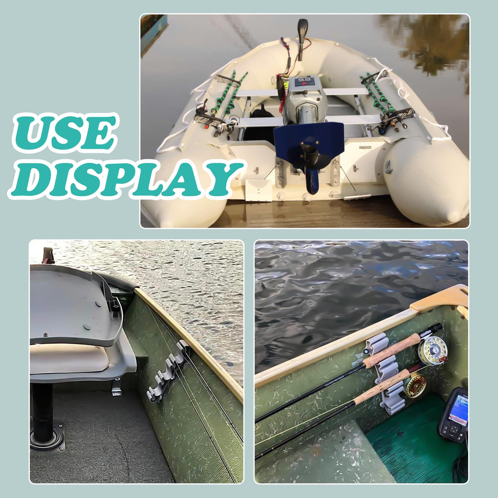 Compact dimensions of 10 x 1.57 x 4.72 inches rod holder