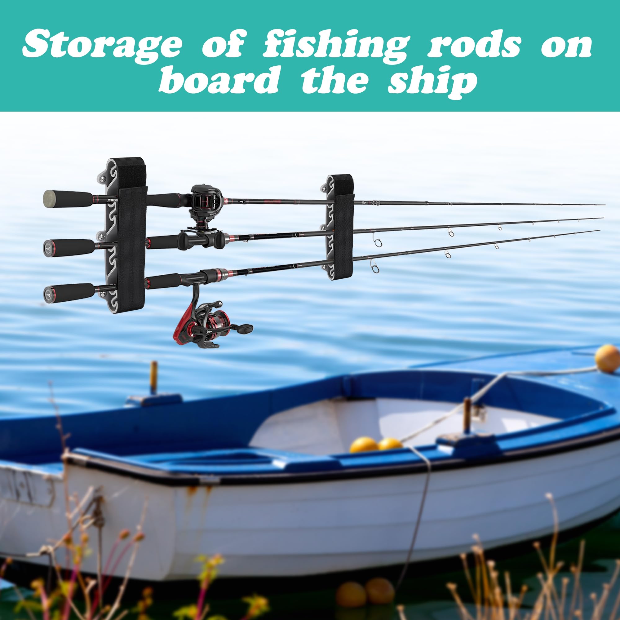 Portable design fits into a tackle bag for on-the-go fishing