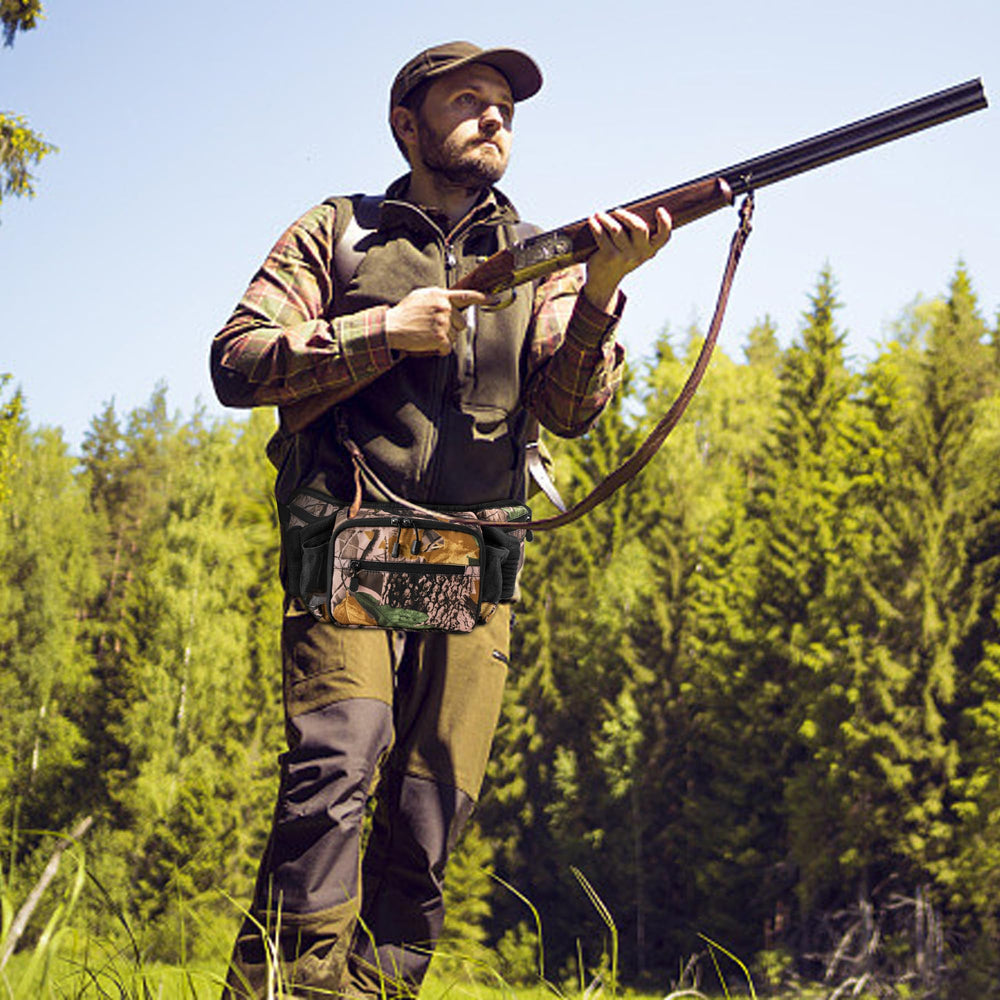 RunNico winter-ready fanny pack supports hiking and fishing adventures