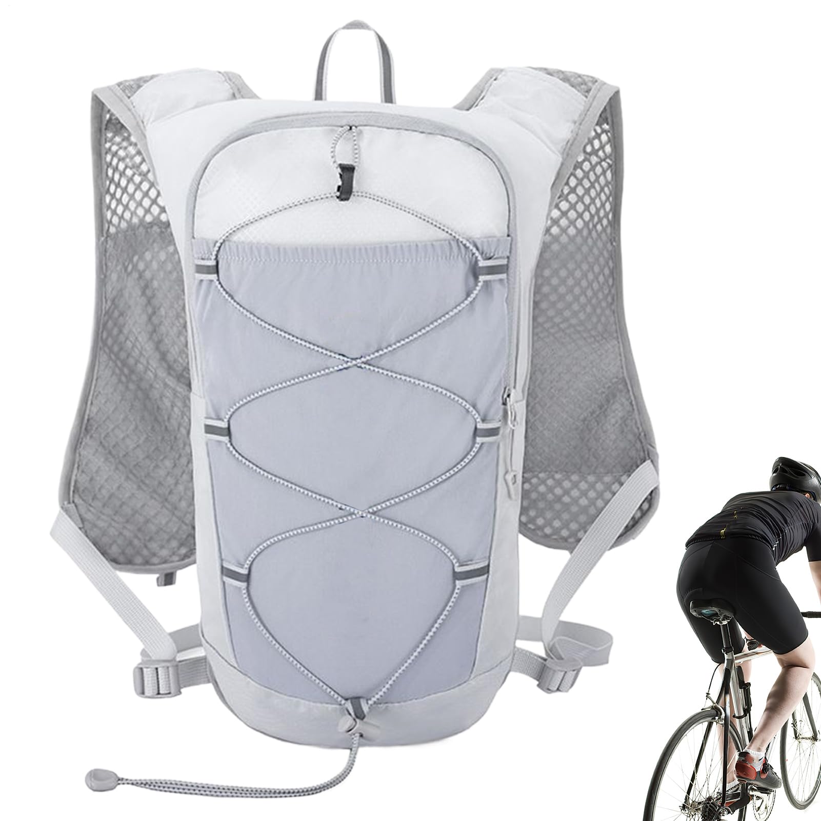 Night visibility of Running Vest for safer evening runs