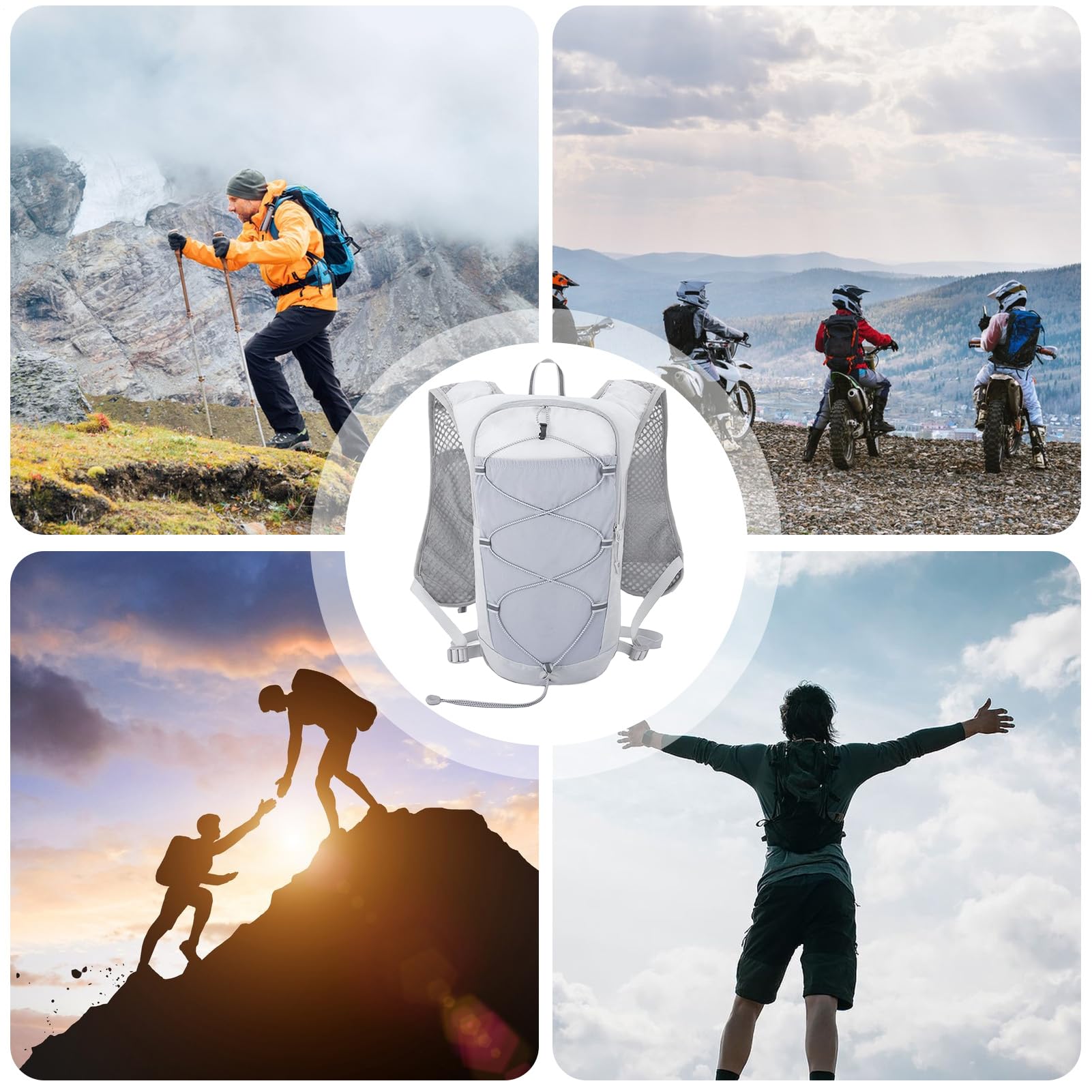 Running Vest pockets organized for essentials during activities