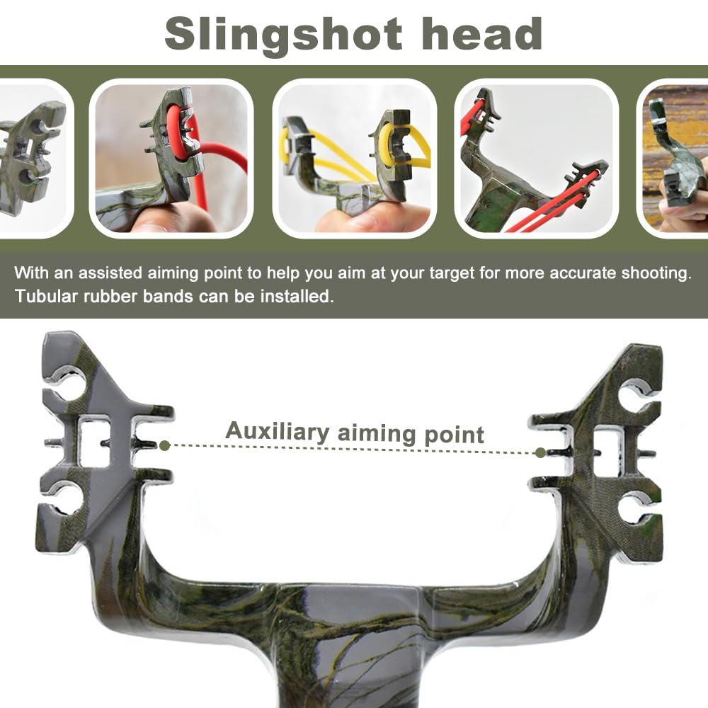 Magnetic ammo hold keeps steel balls secure for easy reloads.