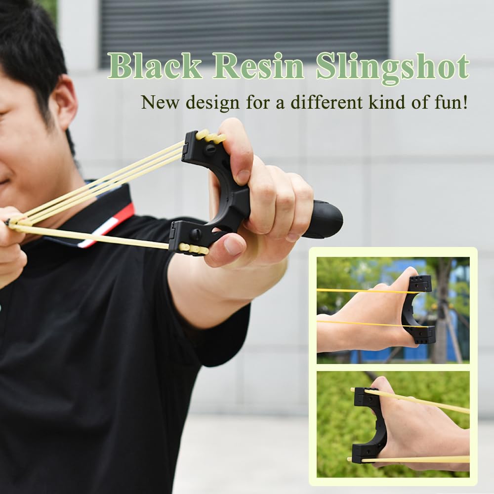 Runzkzy clay balls 100 g included for immediate target practice.