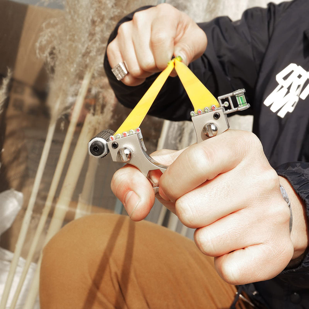 Ruoersi slingshot with 50 ammo for immediate practice