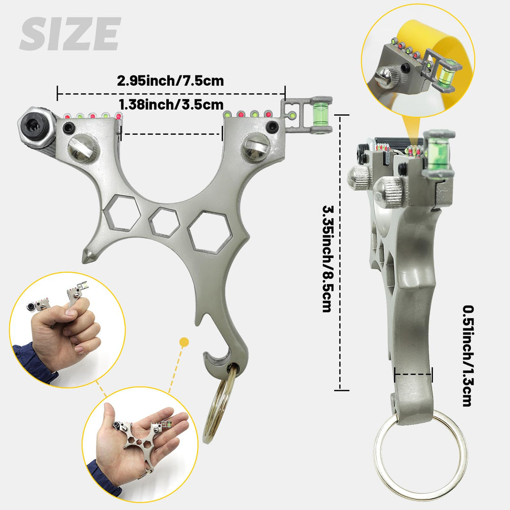 Ruoersi slingshot hex wrench feature for quick on-the-go fixes