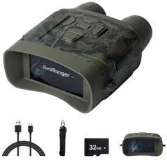 RuralRanger 5K night vision goggles setup demonstrates quick-start use for nighttime hiking.