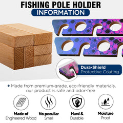 Rush Creek ceiling-mount fishing rack demonstrates versatile storage for indoor or outdoor spaces.