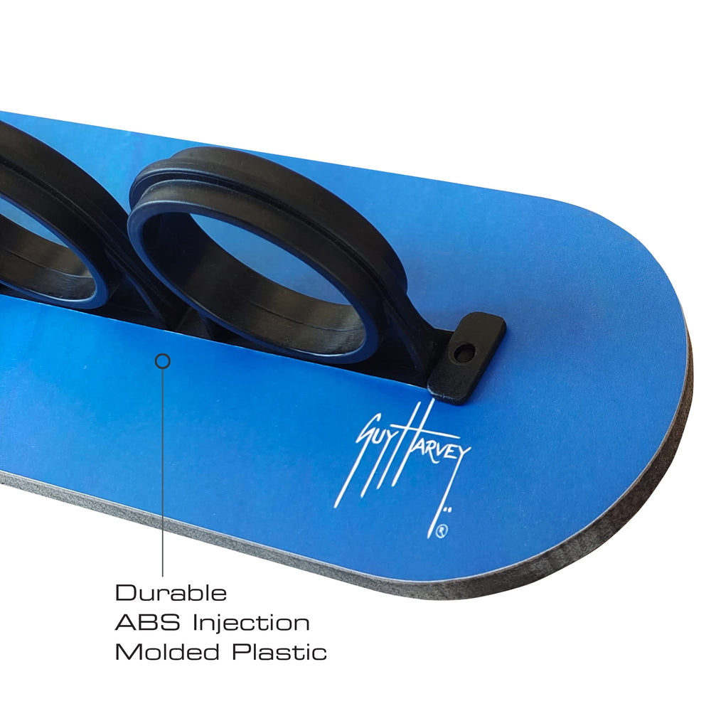 Part of proceeds benefits the Guy Harvey Foundation for ocean science.