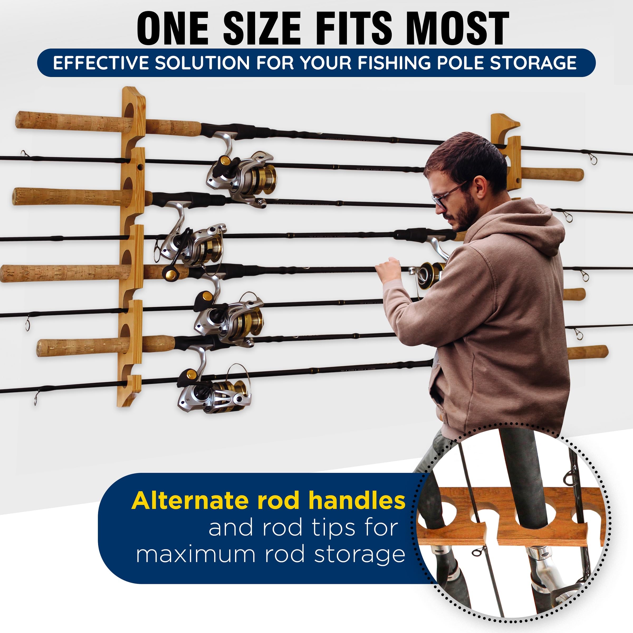 Rush Creek Creations Reel Salty hardware included for quick mounting