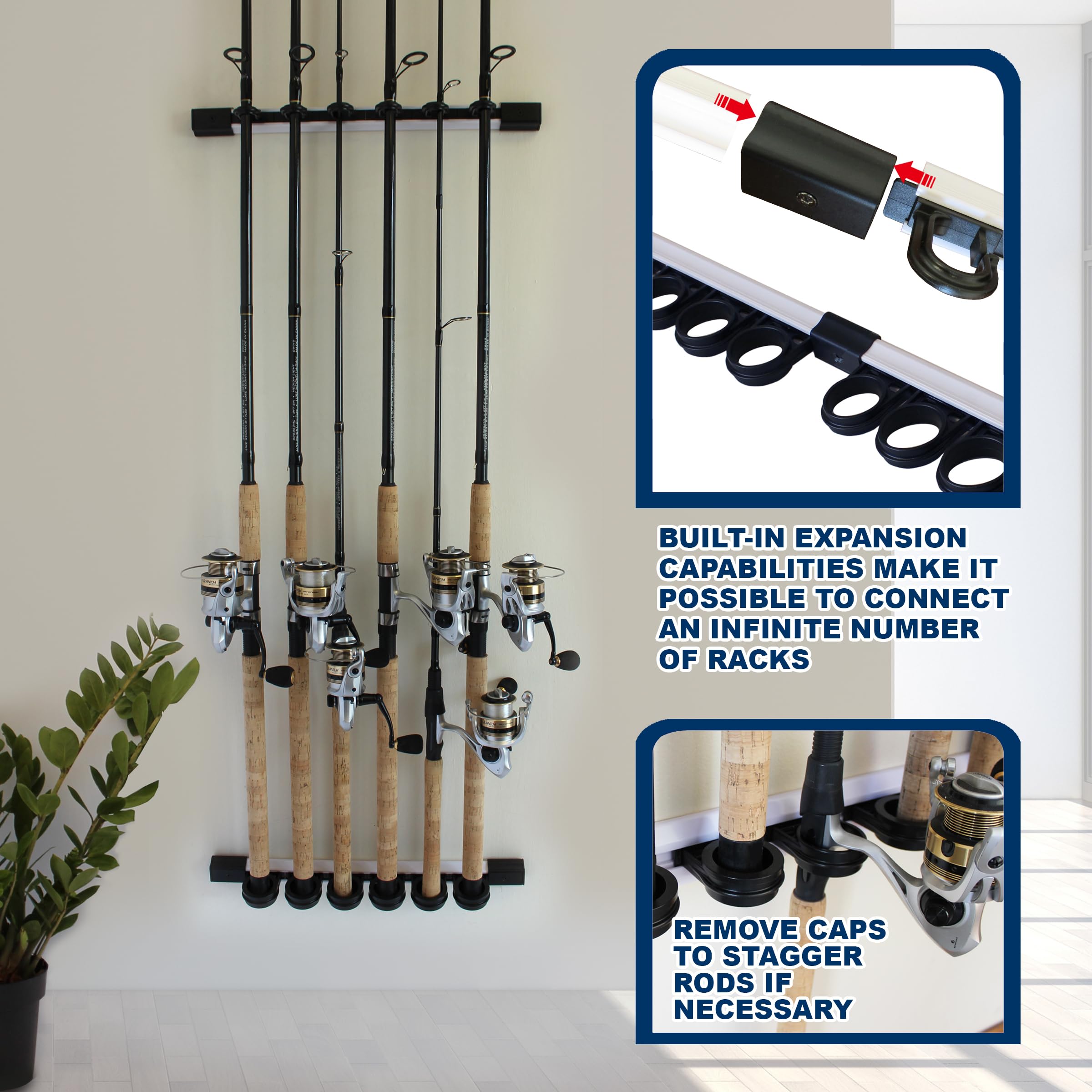 Rush Creek Creations ABS plastic construction delivers durable, weatherproof performance.