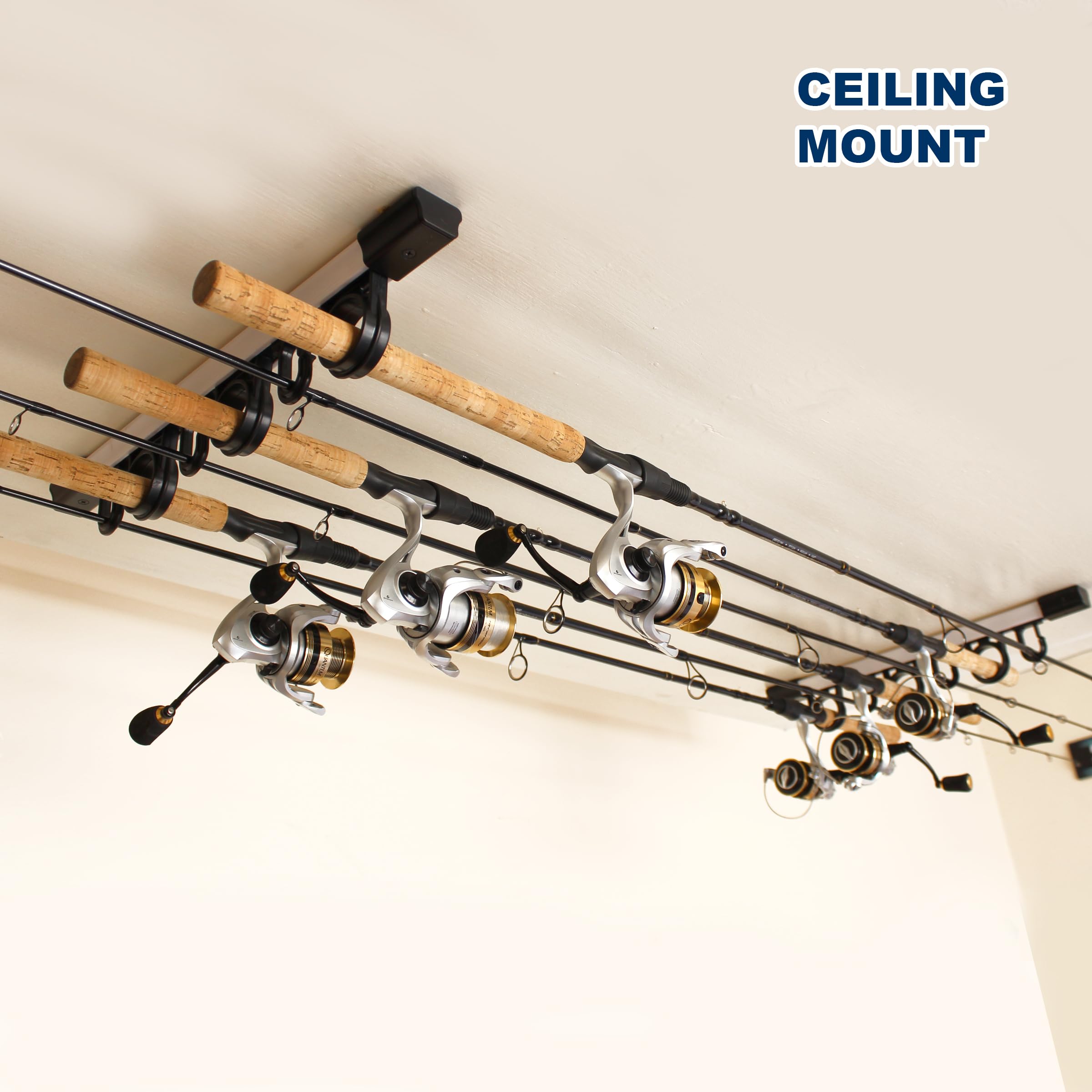 Rush Creek Creations detachable caps enable customizable spacing for rods.