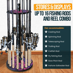 Rush Creek Creations soft clip design keeps lines organized and prevents tangling.