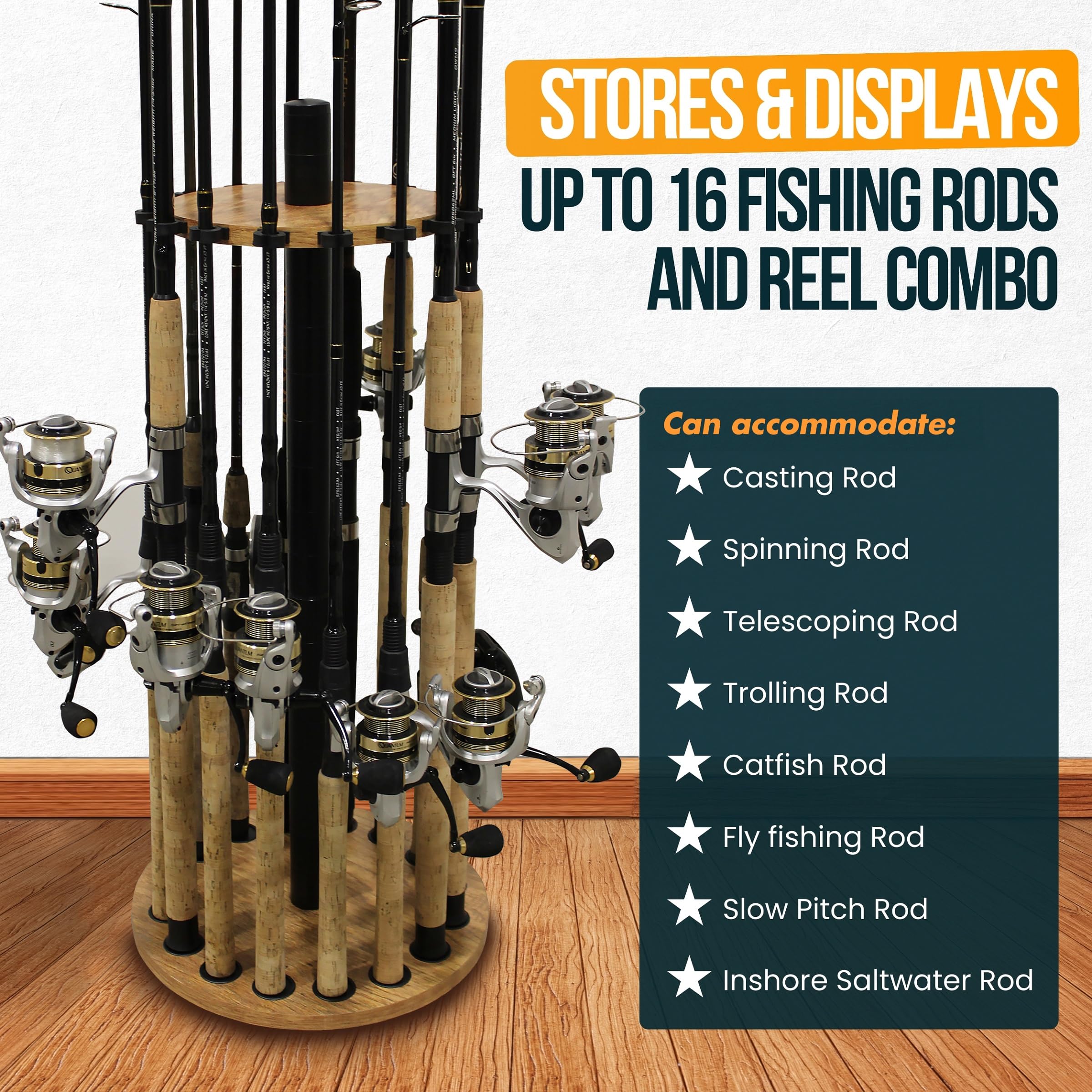 Rush Creek Creations 38mm steel post ensures long-lasting garage organization