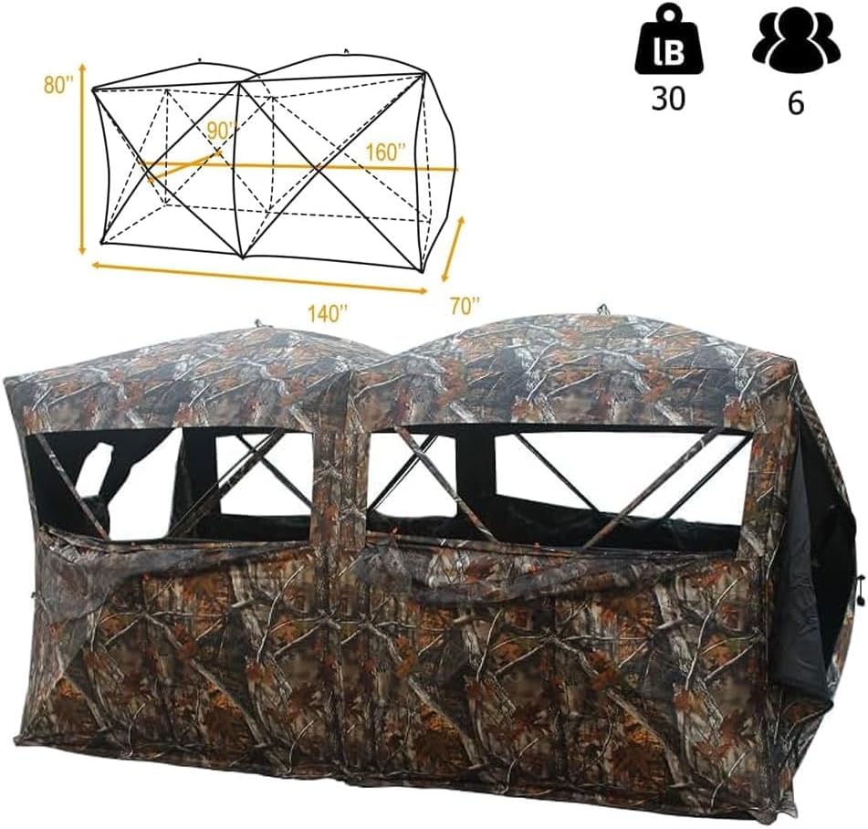 RuskBlinds Thunderdome shoot-through mesh windows enable discreet aiming