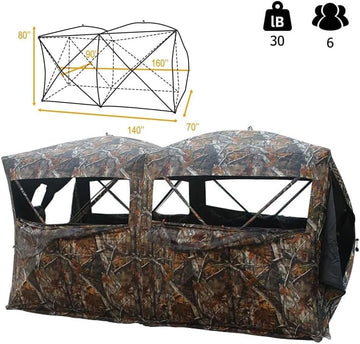 RuskBlinds Thunderdome shoot-through mesh windows enable discreet aiming