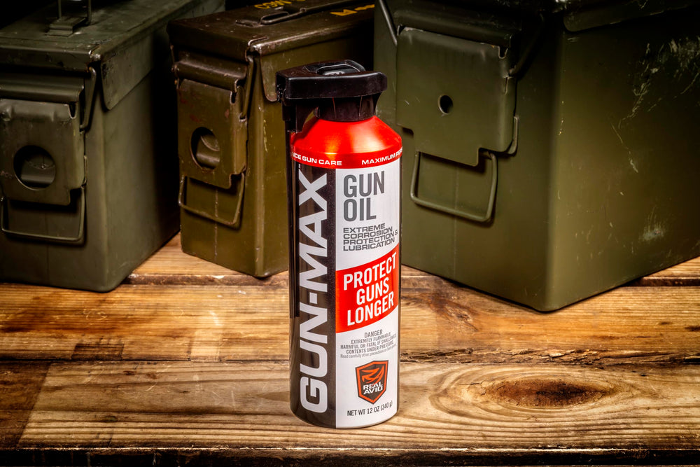 Gun Max Gun Oil protecting against rust in extreme conditions