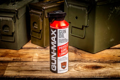 Gun Max Gun Oil protecting against rust in extreme conditions