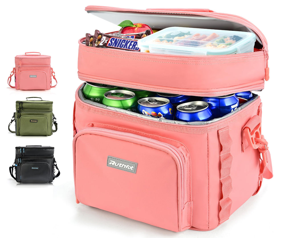 Ruthfot cooler bag on a beach scene keeps drinks cool