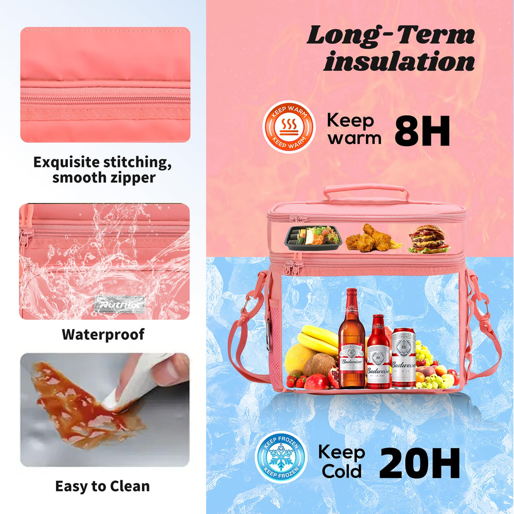Ruthfot double-layer insulation emphasizes organized meals on the go