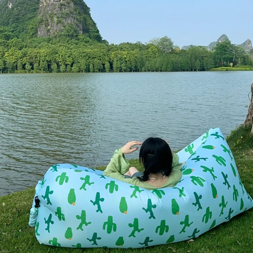 Rwoora hiking picnic lounger for trails and picnics.