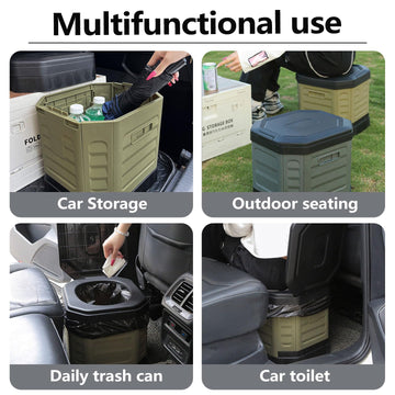 RWORCP comes with waste bag roll, poo gel, and storage bag for convenient cleanup.