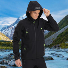 RYLY rexperformance windproof outer layer withstands light rain and chilly winds.