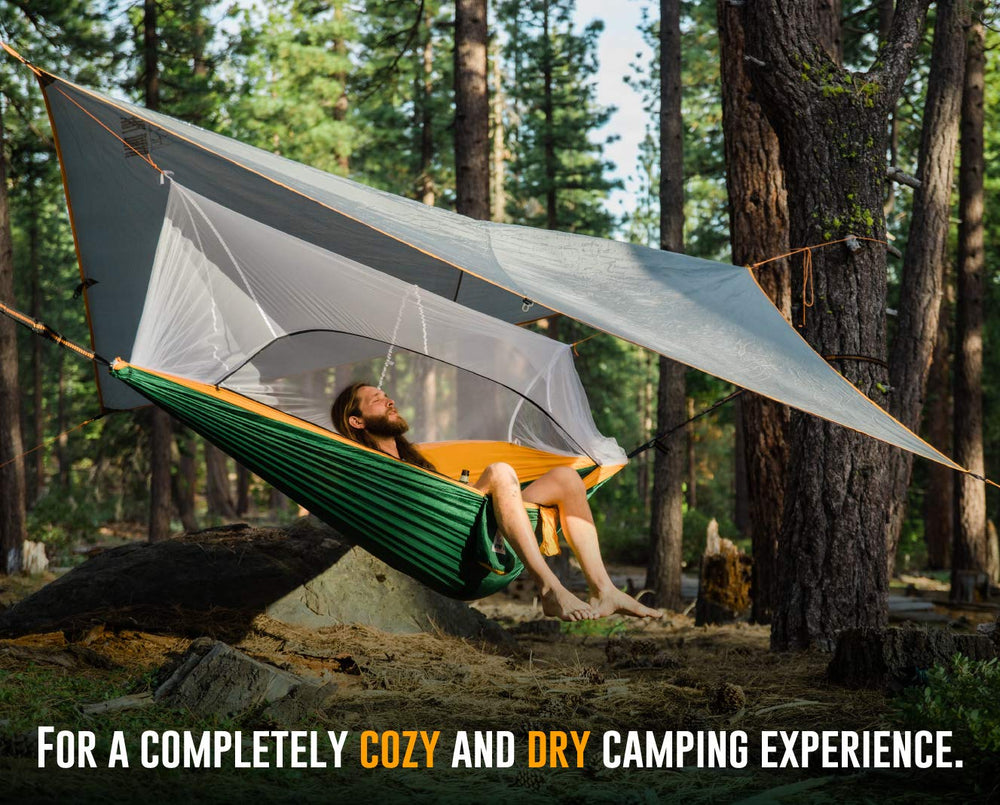Ryno Tuff XL hammock dimensions 118x78 for comfortable two-person setup