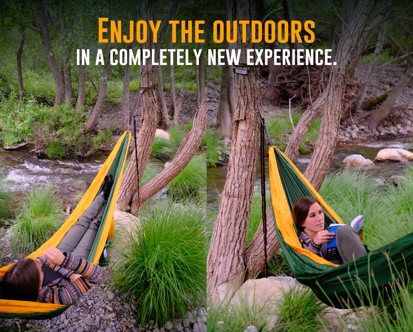 Ryno Tuff XL heavy-duty carabiners secure hangs in rugged settings