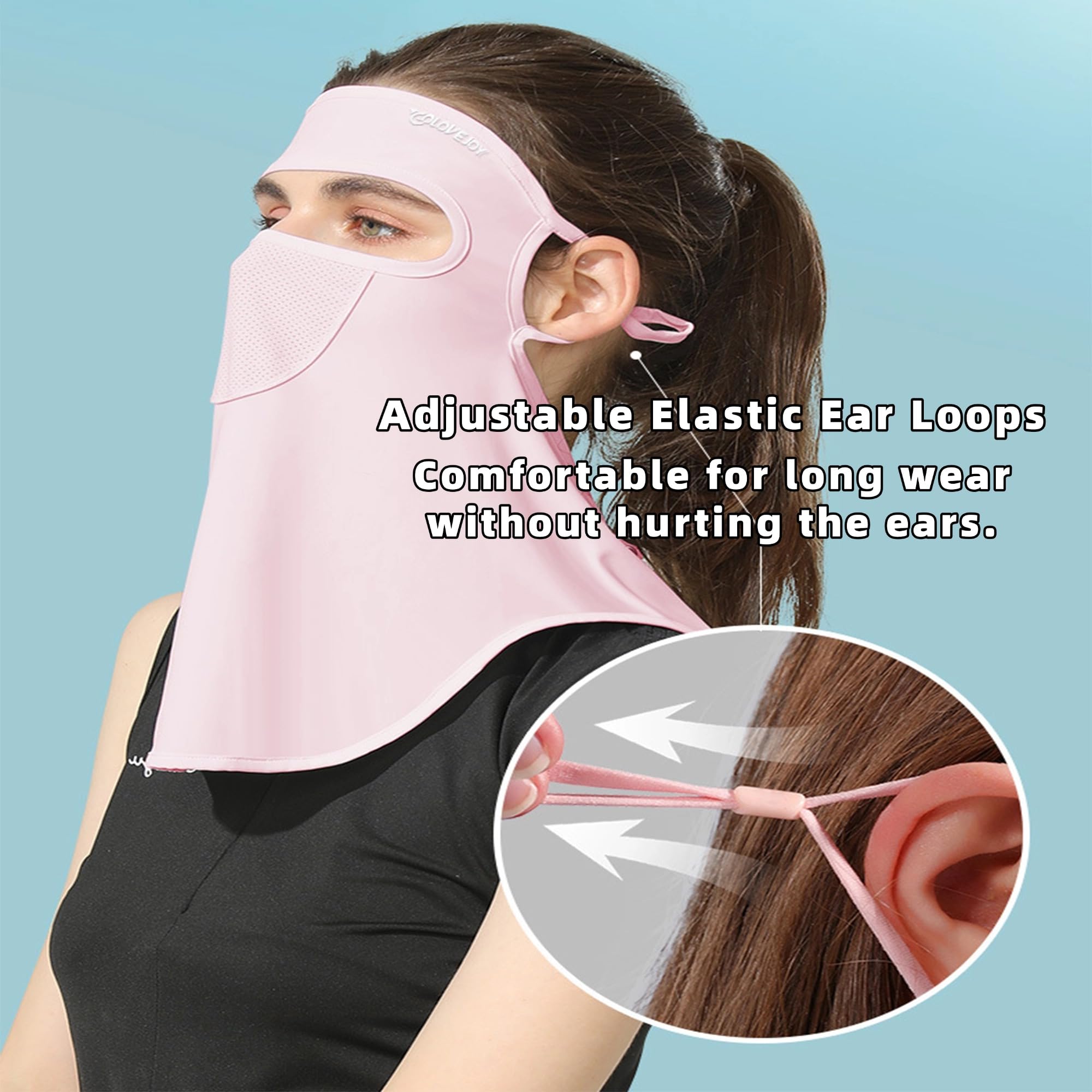 Rzikve adjustable-ear-loops ensure a secure, comfortable fit.
