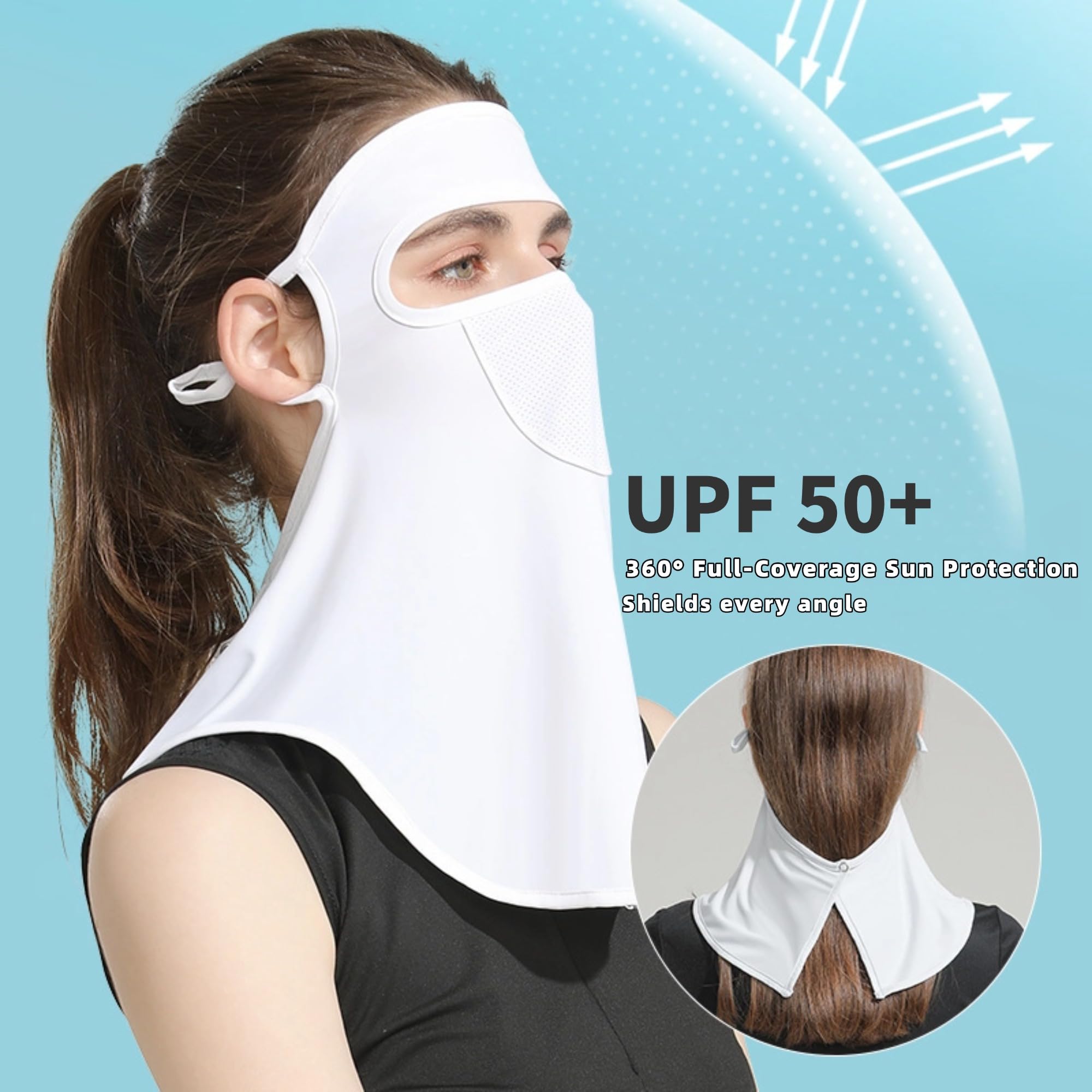 Rzikve breathable-nose-vent enhances airflow while blocking sun exposure.