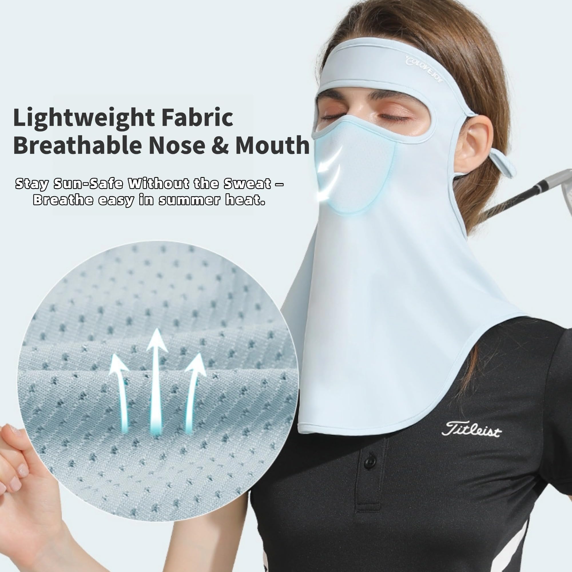Rzikve nylon-ice-silk fabric provides ultra-soft, cooling comfort on hot days.