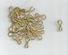 S & J's TACKLE BOX brass sinker wire eye for Do-It molds, durable lure component.